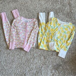 Bundle of 2- Little Sleepies Kids Footies Pajamas